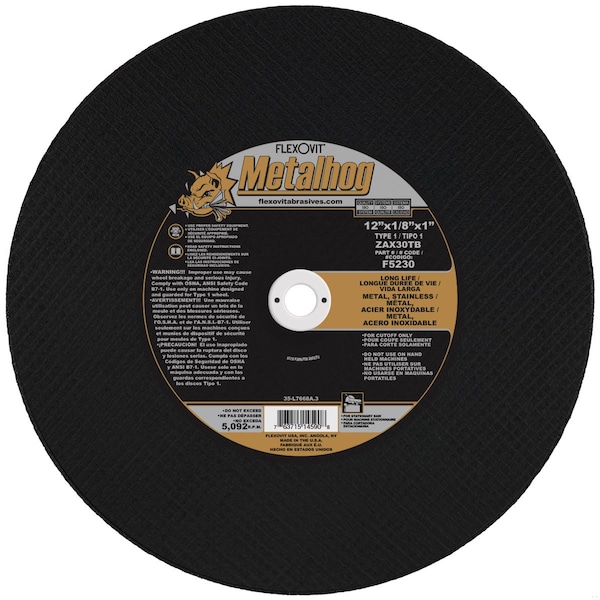 Flexovit REINFORCED CUTOFF WHEEL METALHOG F5230 - main